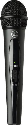Vista 2 de AKG Pro Audio WMS40MINI Vocal Set Band US25A Sistema de micrófono inalámbrico, con receptor SR40 y transmisor de bolsillo PT40. US25A 537.500 MHz