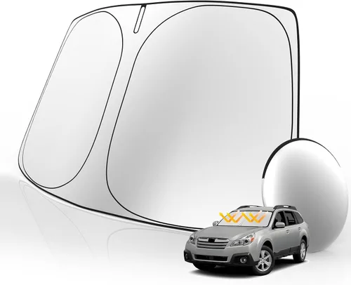 Vista 8 de Parasol para parabrisas, accesorios para parabrisas delantero, protector solar personalizado, diseño de doble capa Front Window Sun Shade