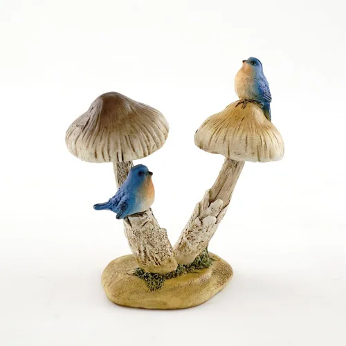 Vista 7 de Top Collection - Estatua miniatura para jardín de hadas y terrario Poco hada bostezando