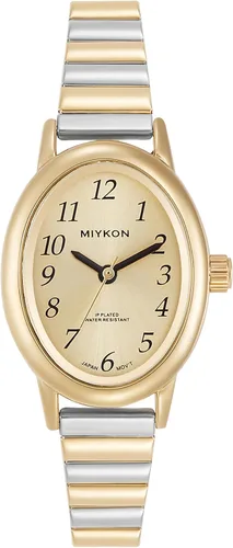 Vista 11 de Miykon Dainty Vintage Dress Watches for Women – Easy Reader Analog Ladies Watch for Small Wrists with Stainless Steel Expansion Bracelet – Second