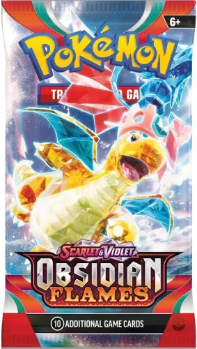 Vista 3 de Pokemon Scarlet & Violet 3 Obsidian Flames Caja Booster