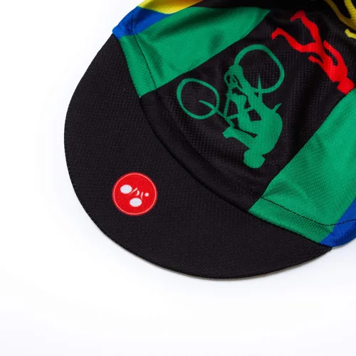 Vista 2 de JPOJPO - Gorro de ciclismo para hombre (transpirable)