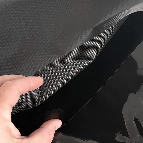 Vista 6 de Bolsas de diamante - Bolsas de sellado al vacío 5mil - 50 bolsas (Negro/Transparente, 11x16)