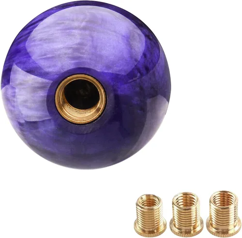 Vista 12 de Adaptador de perilla de cambio M8 X 1.25, M10 X 1.25, M10 X 1.5 Rosca de latón Universal Tornillo de perilla de cambio (3 piezas) Brass Thread