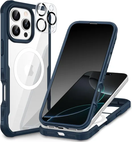 Vista 41 de CENHUFO Funda de privacidad para iPhone 11 Pro, funda de cuerpo completo con protector de pantalla de privacidad de vidrio templado 9H integrado