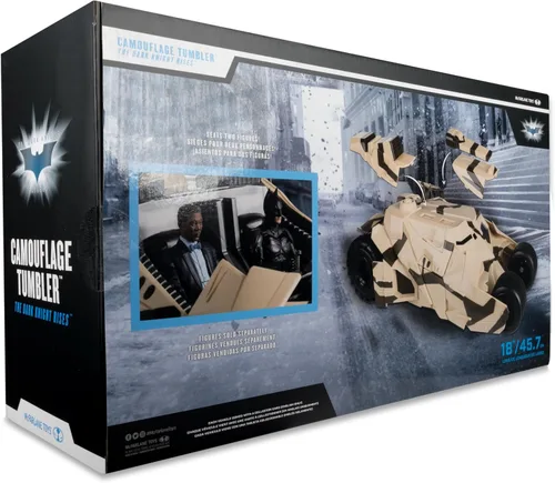 Vista 13 de McFarlane Toys - DC Multiverse Tumbler de Camuflaje (The Dark Knight Rises) Vehículo Etiqueta Dorada