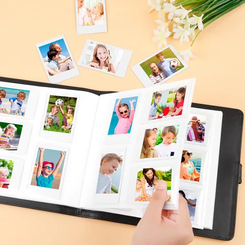 Vista 7 de Álbum de fotos instantáneas de 360 bolsillos para Fujifilm Instax Mini 12 11 9 8+ 8 99 40 EVO LiPlay película instantánea, compatible con cámaras