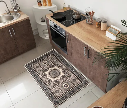 Vista 50 de Keen Home Design - Tapete lavable a máquina con respaldo antideslizante, para entrada, cocina, baño, lavandería, vintage de pelo orto y duradero