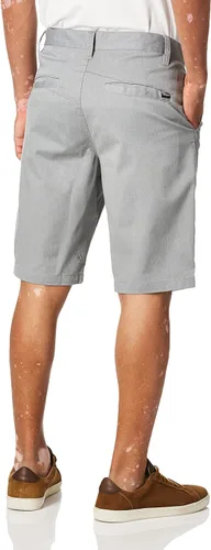 Vista 3 de Volcom Mens Vmonty Stretch 22 Chino Shorts Casual Everyday Wear, Relaxed Fit