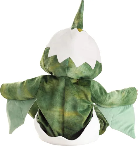 Vista 2 de Fun Costumes Infant Hatching Pterodactyl Costume for Babies, Dino Egg Outfit w/Velour Fabric - Jurassic Dinosaurs Halloween
