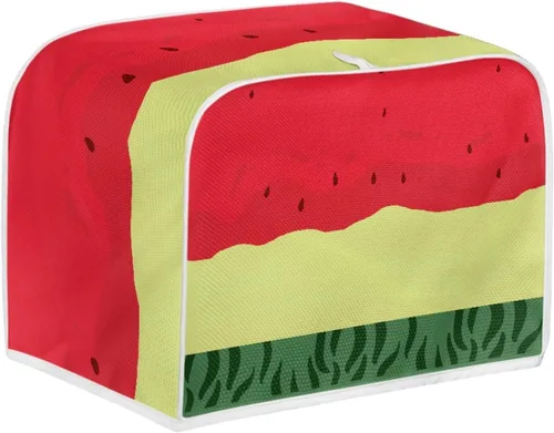Vista 41 de Coldinair Cubierta para tostadora de dos rebanadas con estampado de aguacate, cubierta de electrodomésticos pequeños con diseño de frutas
