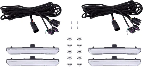 Vista 10 de Diode Dynamics Marcadores laterales secuenciales LED compatible con GMC Sierra HD 2500/3500 2020-2023, ámbar (juego)