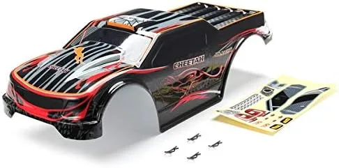Vista 6 de JLB Racing Cheetah 1/10 Brushless RC Car Monster Trucks 11101 Car Shell Canopy