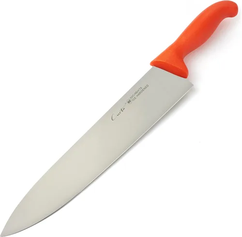 Vista 10 de CURTA Cuchillo de chef de grado comercial de 6 pulgadas, certificado NSF, ergonómico, mango negro antideslizante, hoja forjada de acero inoxidable
