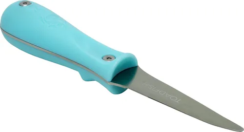 Vista 3 de Toadfish Cuchillo de shucking de ostras, herramienta abridor de ostras, cuchillo de ostras