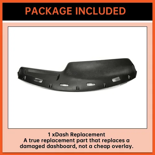 Vista 6 de ECOTRIC Reemplazo de salpicadero Compatible con camionetas Dodge Ram 1500 2500 3500 de 1994-1997 Cubierta de capó del tablero de camiones Reemplazo