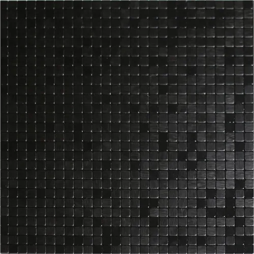 Vista 10 de XUANINY 10 hojas de azulejos de aluminio de superficie negra para loseta en muro para cocina