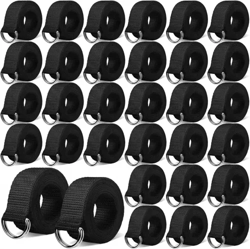 Vista 12 de Seematn Web - Cinturón de fútbol de 52 pulgadas, cinturón de fútbol con anillo en D para hombres, mujeres, jóvenes, niños y niñas