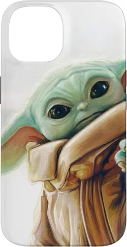 Vista 4 de Star Wars The Mandalorian Grogu - Carcasa blanca para iPhone 17
