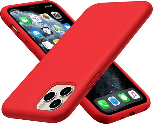 Vista 9 de CellEver Funda de silicona resistente para iPhone 11 Pro, protección militar contra caídas, protección elevada de pantalla y cámara, interior sin