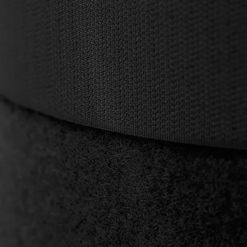Vista 2 de Country Brook Design - Gancho y bucle negro de 1/2 pulgada para coser, 5 yardas