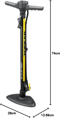 Vista 3 de Topeak JoeBlow Bike Pump – High-Pressure Floor Pump
