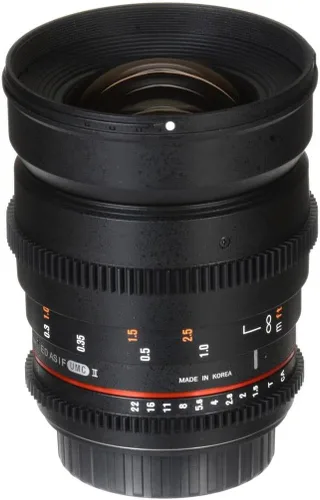 Vista 9 de Lente Cine DS de gran angular para Canon EF, de la marca Rokinon, 0.94