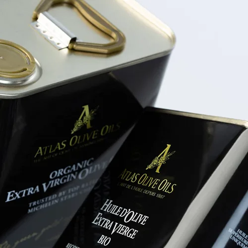Vista 8 de Atlas 3 LT Aceite de oliva virgen extra orgánico prensado en frío con polifenoles de Marruecos Recién cosechado sin procesar de una sola granja