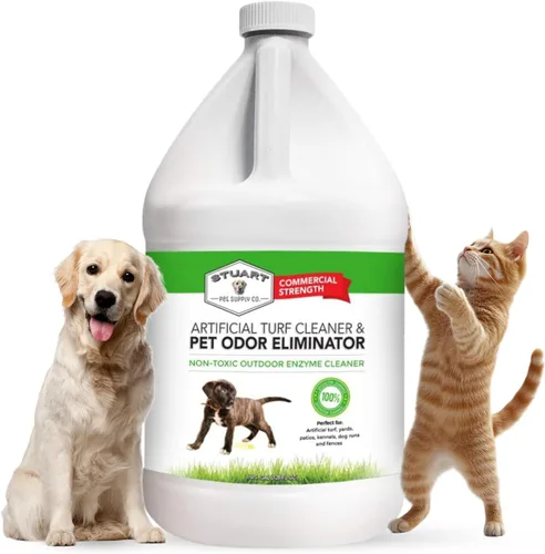 Vista 9 de Stuart Pet Supply - Limpiador de césped artificial y eliminador de olores de mascotas al aire libre es ideal para patios, césped artificial