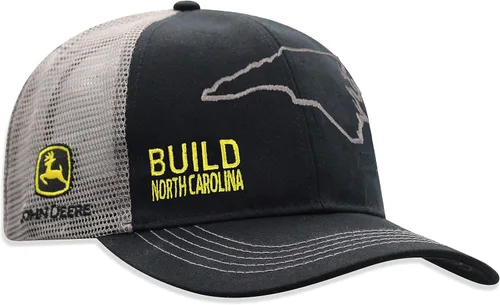 Vista 2 de John Deere Build State Pride - Gorra negra y gris, Amarillo, gris
