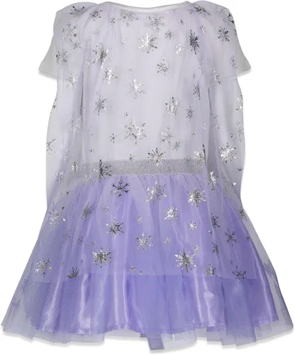Vista 5 de Disney Frozen, Reina Elsa, Princesa Anna, vestido de manga corta