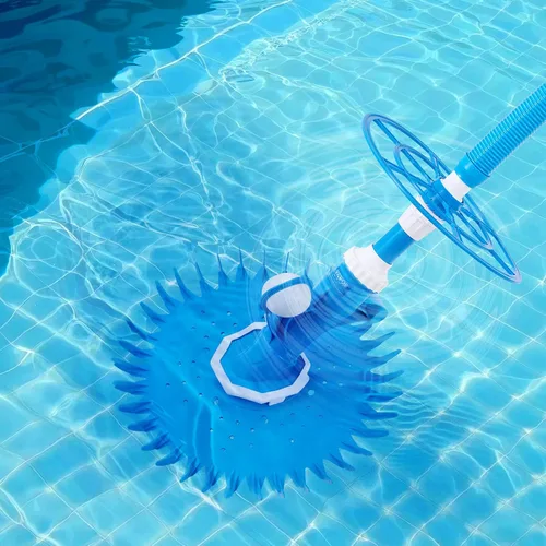 Vista 8 de VEVOR Limpiador de piscina de succión, aspiradora automática de piscina, limpiador automático de piscina lateral de succión, barredora de piscina