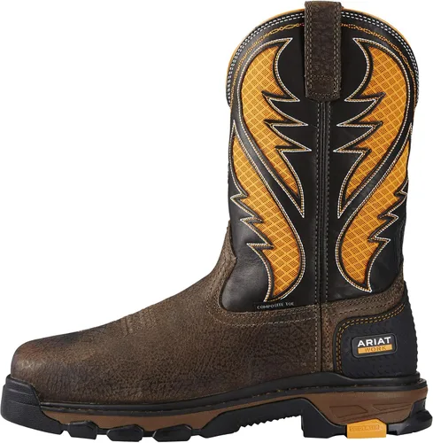 Vista 2 de Ariat Botas de trabajo Intrepid VentTEK con punta compuesta para hombre