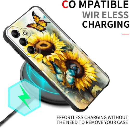 Vista 832 de Funda para Galaxy A14 5G, [Doble Capa][Protección contra Caídas de Grado Militar de 10 Pies] [Antideslizante] Funda Resistente a Prueba de Golpes