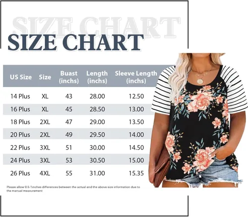 Vista 5 de ALLOEGT Camisetas de manga corta raglán para mujer, camisetas casuales de verano