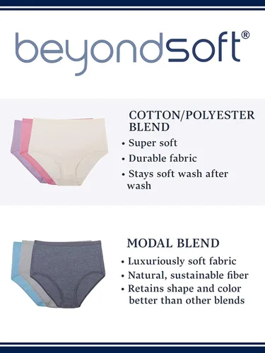 Vista 4 de Fruit of the Loom Womens 6 Pack Beyondsoft Panties
