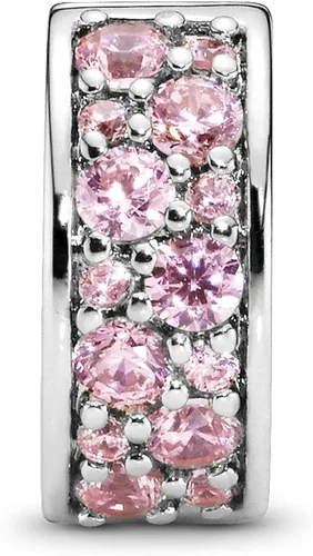Vista 2 de Pandora Shining Elegance Rosa Clip 791817pcz