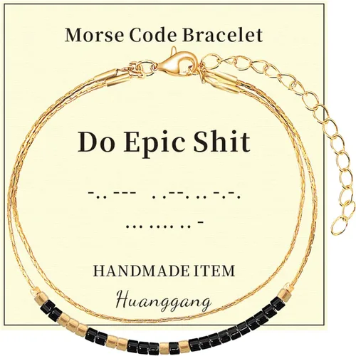 Vista 33 de Regalos inspiradores para mujeres, pulseras con código morse, mensaje secreto para hija, mamá, mejor amiga, profesora, día de la madre, día de San