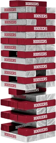 Vista 25 de Wild Sports NCAA Pro Football Tabletop Stackers Block Game for College Football Fan, Dorm Game, Tailgate