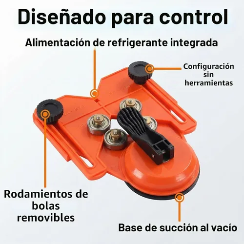 Vista 5 de DRILAX plantilla guía de taladro con orificio central