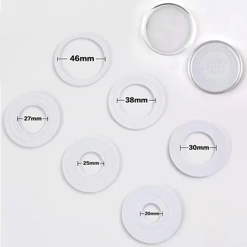 Vista 5 de Soporte para monedas de madera de 0.787-1.811 in, 120 cápsulas de monedas altamente transparentes con junta de espuma, soporte para coleccionista