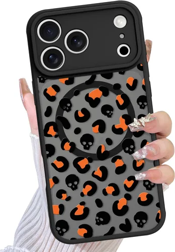 Vista 11 de TEAUGHT Compatible con iPhone 11 Funda con patrón lindo estampado de leopardo negro guepardo + protector de pantalla a prueba de golpes, funda
