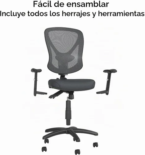 Vista 8 de Staples Carder - Silla ergonómica de malla, soporte lumbar, ajustable Diseñado para el trabajo diario de escritorio en el hogar o en entornos