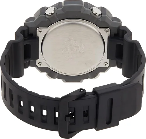 Vista 2 de Casio Reloj deportivo de cuarzo para hombre con correa de resina, TBD, 5 (modelo AEQ-120W-1AVCF)