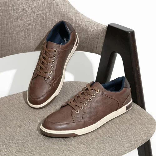 Vista 8 de Jousen Men's Fashion Sneakers Retro Simple Casual Shoes for Men