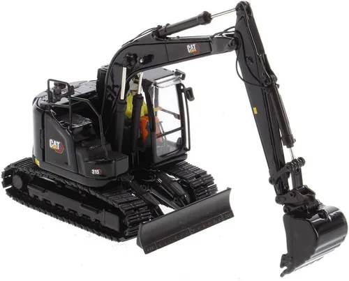 Vista 9 de Diecast Masters - Excavadora Cat 315 a escala 1:50, acabado negro especial, serie High Line de Diecast Masters - 85957BK