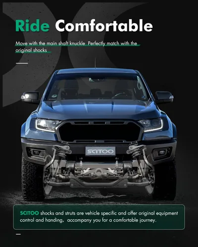 Vista 7 de SCITOO Juego de 2 amortiguadores delanteros para Mazda, amortiguadores y puntales para Mazda 626 Amortiguadores 1998 1999 2000 2001 2002 para Mazda