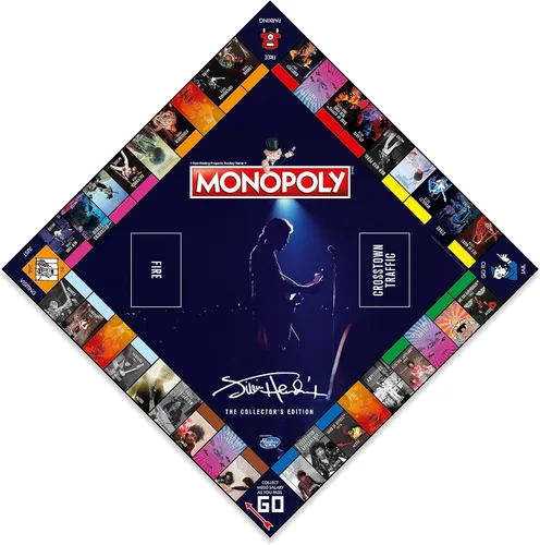 Vista 3 de Monopoly Jimi Hendrix - Juego de mesa, 2-6 jugadores, a partir de 12 años, tema musical, edición clásica