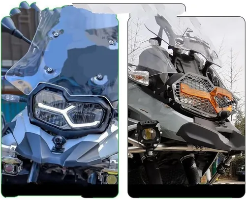Vista 6 de Funda protectora de faros delanteros para BMW F850GS para Adventure para F 850 GS para F750GS 2018-2022, protector de faros delanteros