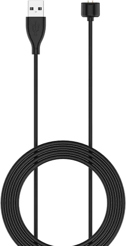 Vista 5 de Cargador para Xiaomi Mi Band 5 6 7, Amazfit Band 5, cable de carga magnética USB, accesorios de repuesto de 1.64 pies (2)